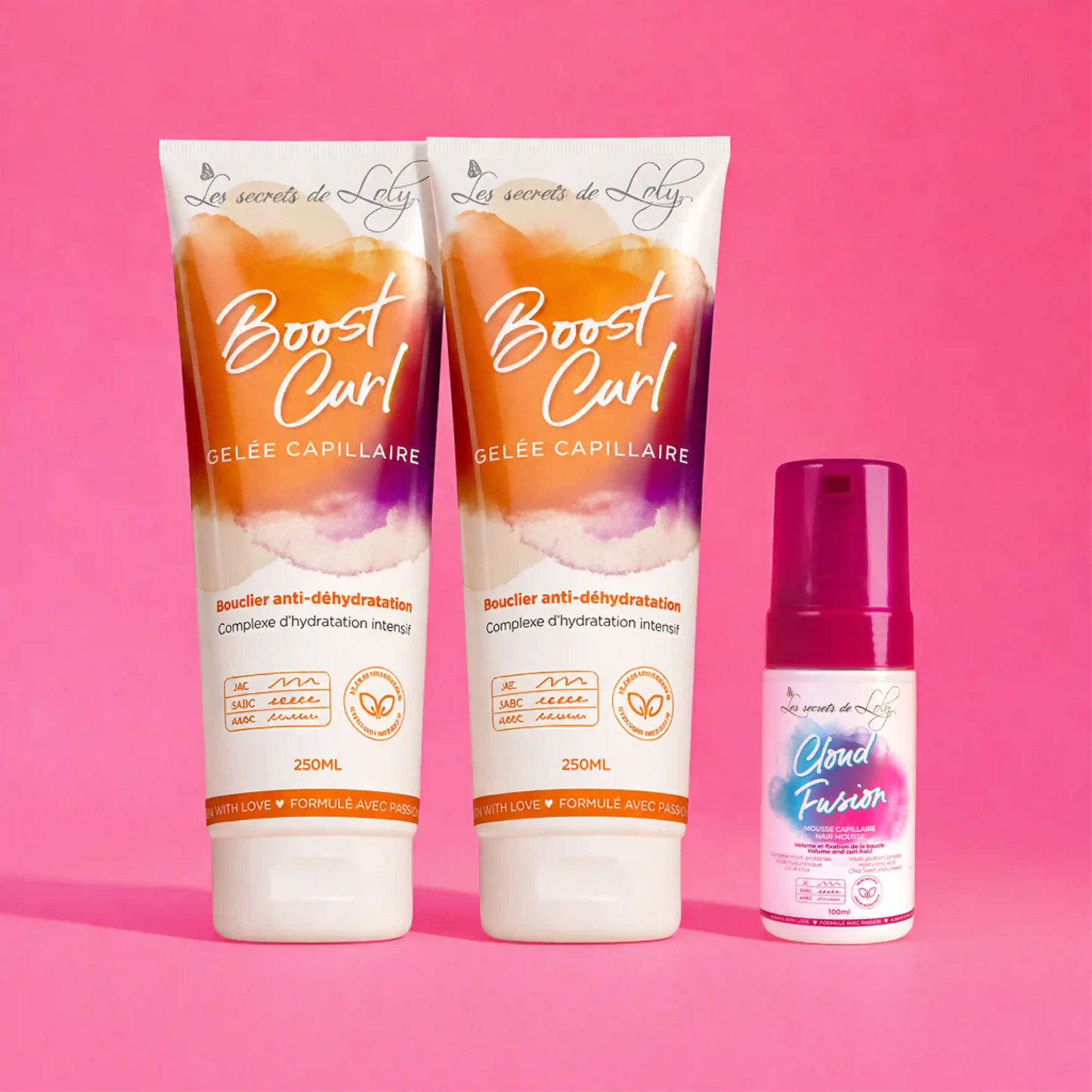 Pack Duo Boost Curl (x2) - Mousse fixante 100ml OFFERTE