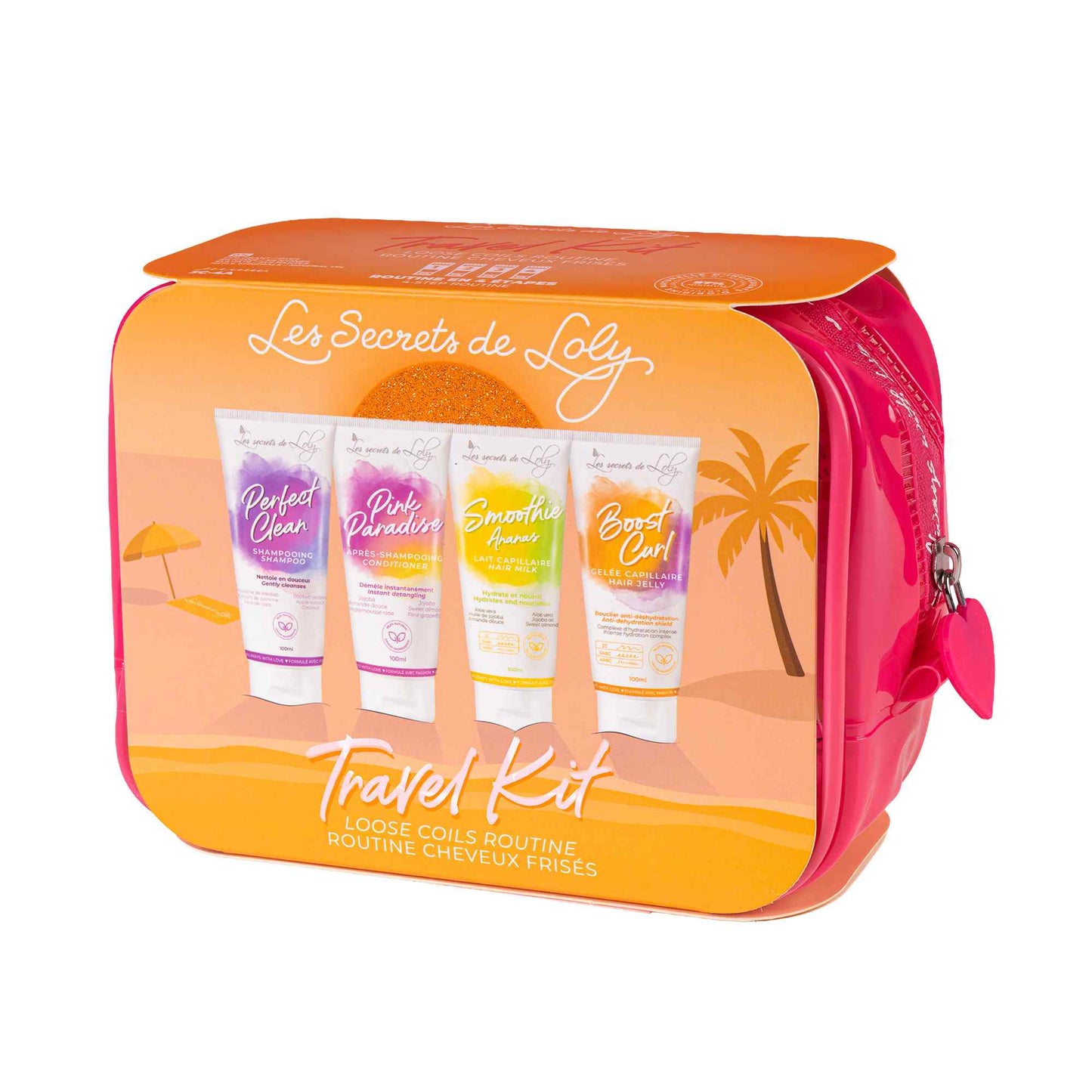 Trousse Cheveux Frisés - Format voyage
